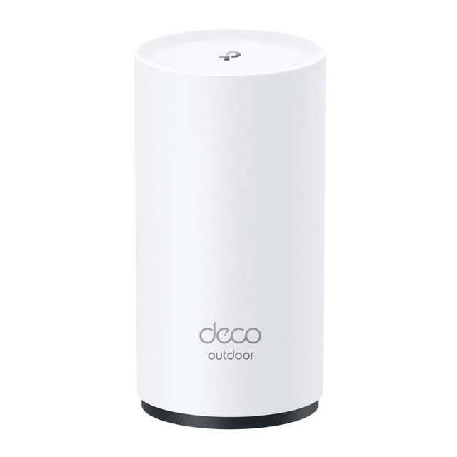 TP-Link Deco X20-OUTDOOR AX1800 Dual-Band Wi-Fi 6 Outdoor Mesh WiFi Extender Unit | Up to 2,200 sq.ft| 2 Gigabit PoE+ Ports, Waterproof| HomeShield| 3 Mounting Options| Secure by Design, 1-Pack