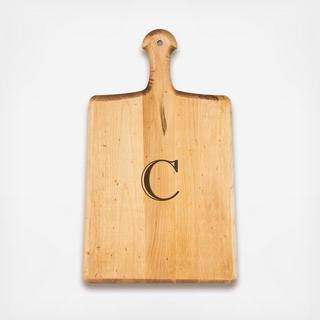 Monogram Maple Paddle Cutting Board