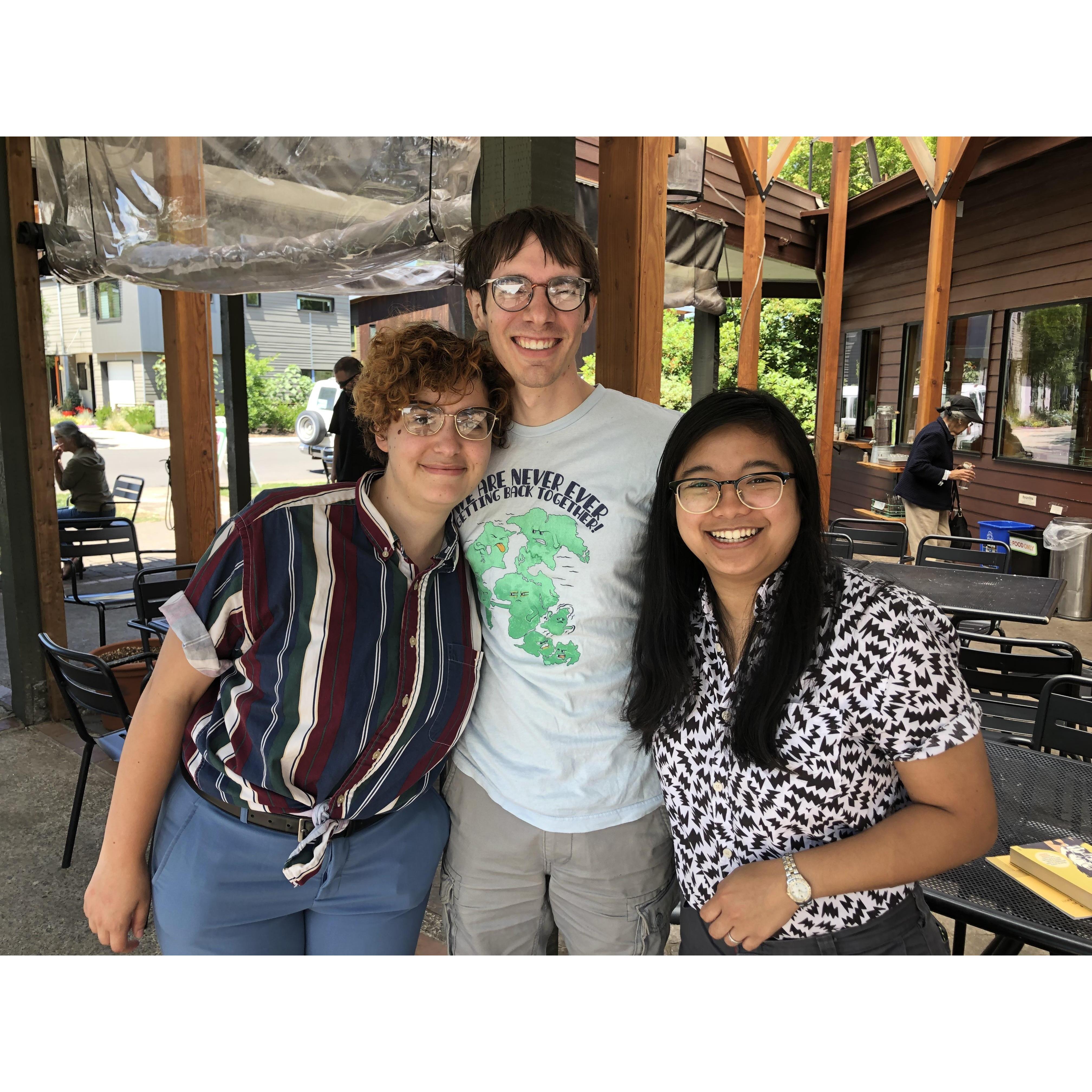 A visit from two dear friends - Sofia and Maxine!