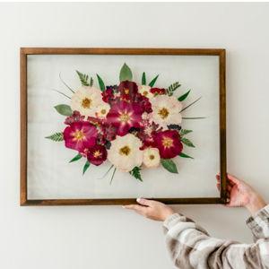 Bridal Bouquet Preserved & Framed
