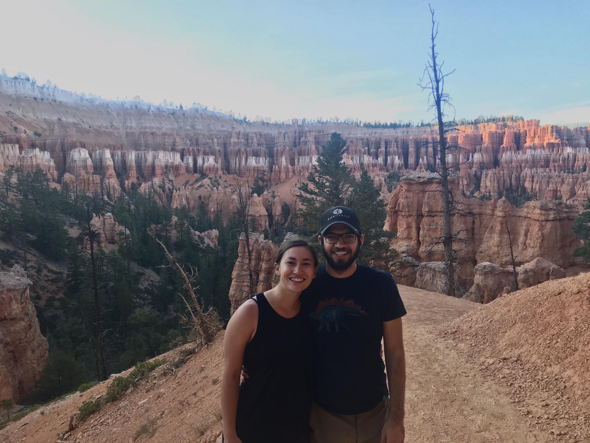 Engaged in Bryce Canyon! It was a breathtaking place.