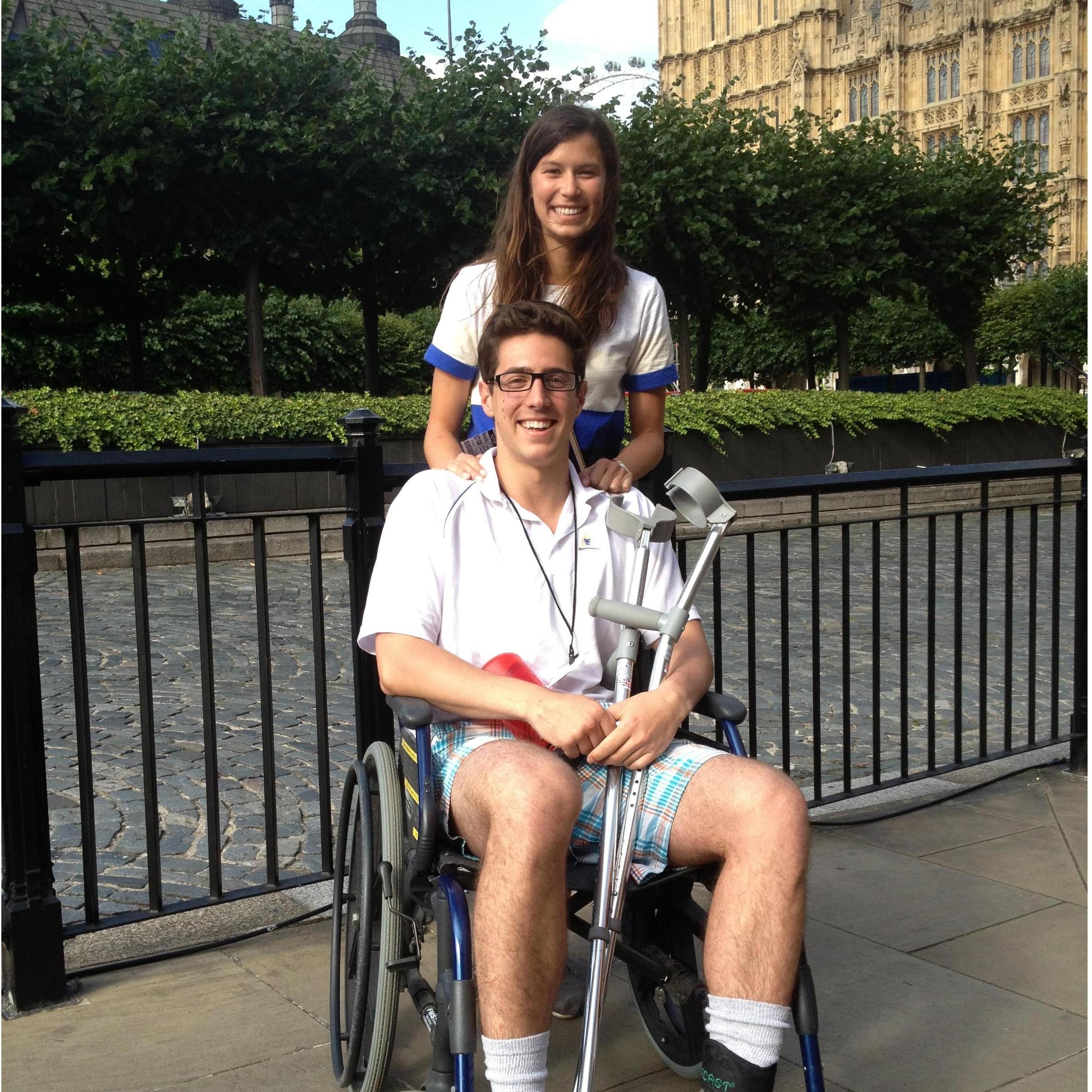 First wheelchair | London, UK