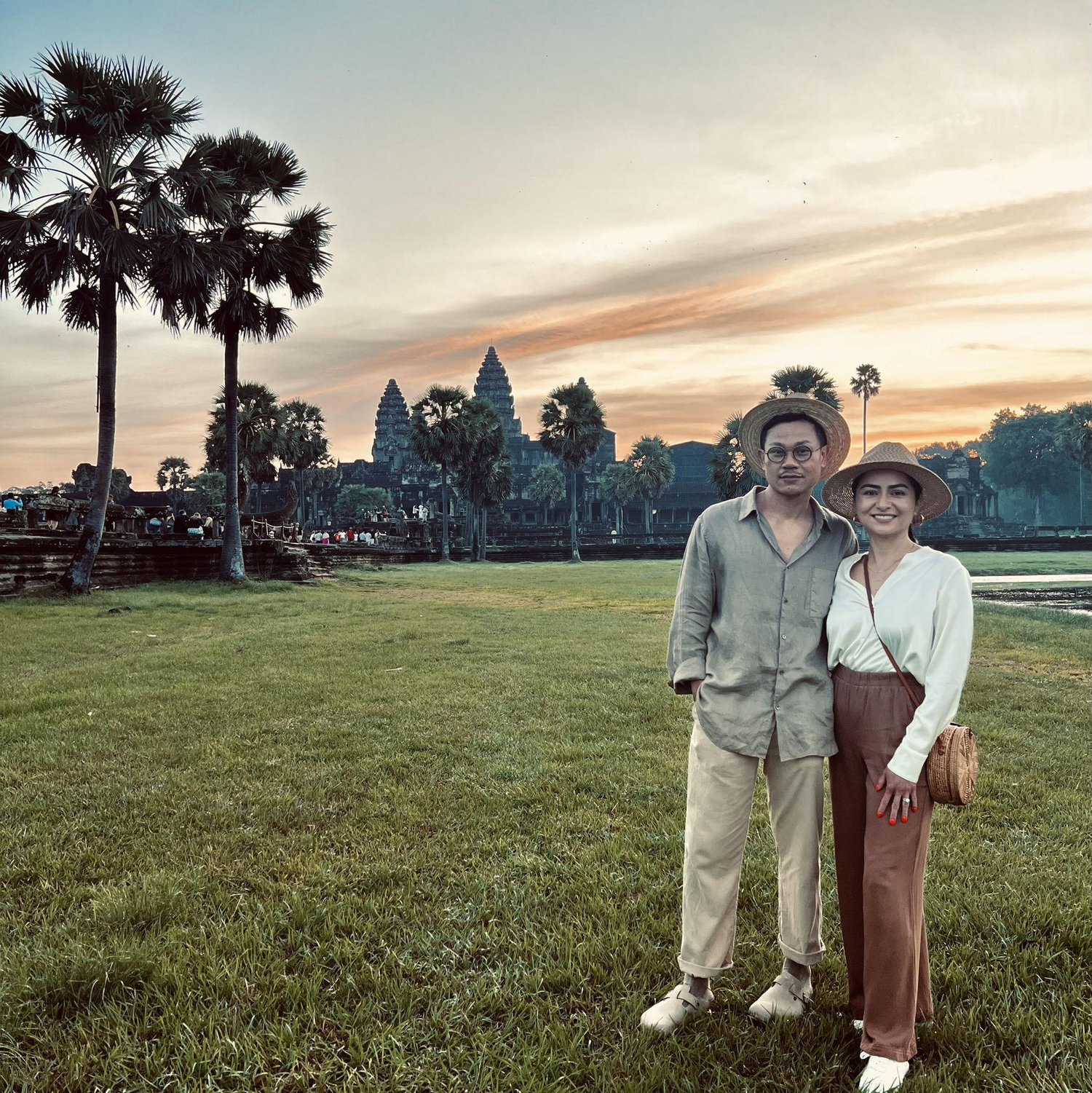 November 2023: Third year civil wedding vows anniversary. Steph's first time in Cambodia. Steph calls it the best trip of her life!