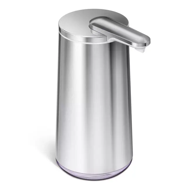 simplehuman® Foam Sensor Pump Soap Dispenser in Brushed Nickel