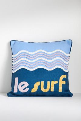 Beach Vibes Embroidered Indoor/Outdoor Pillows