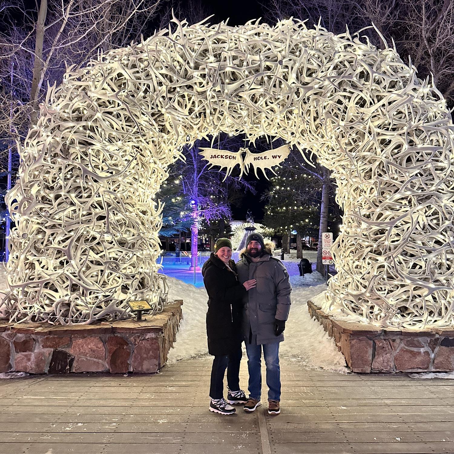 Did you really go to Jackson Hole if you didn't take a picture in front of the town center antler arches?