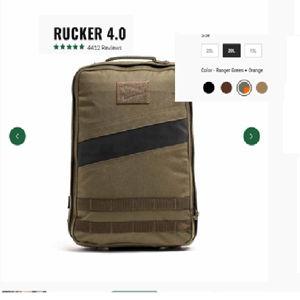 Rucker 4.0 - 20L + Ranger & Orange