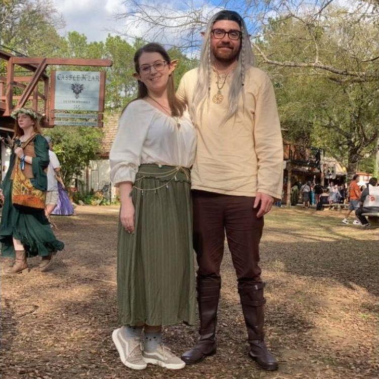 Our 2023 Texas Renaissance Fair outfits