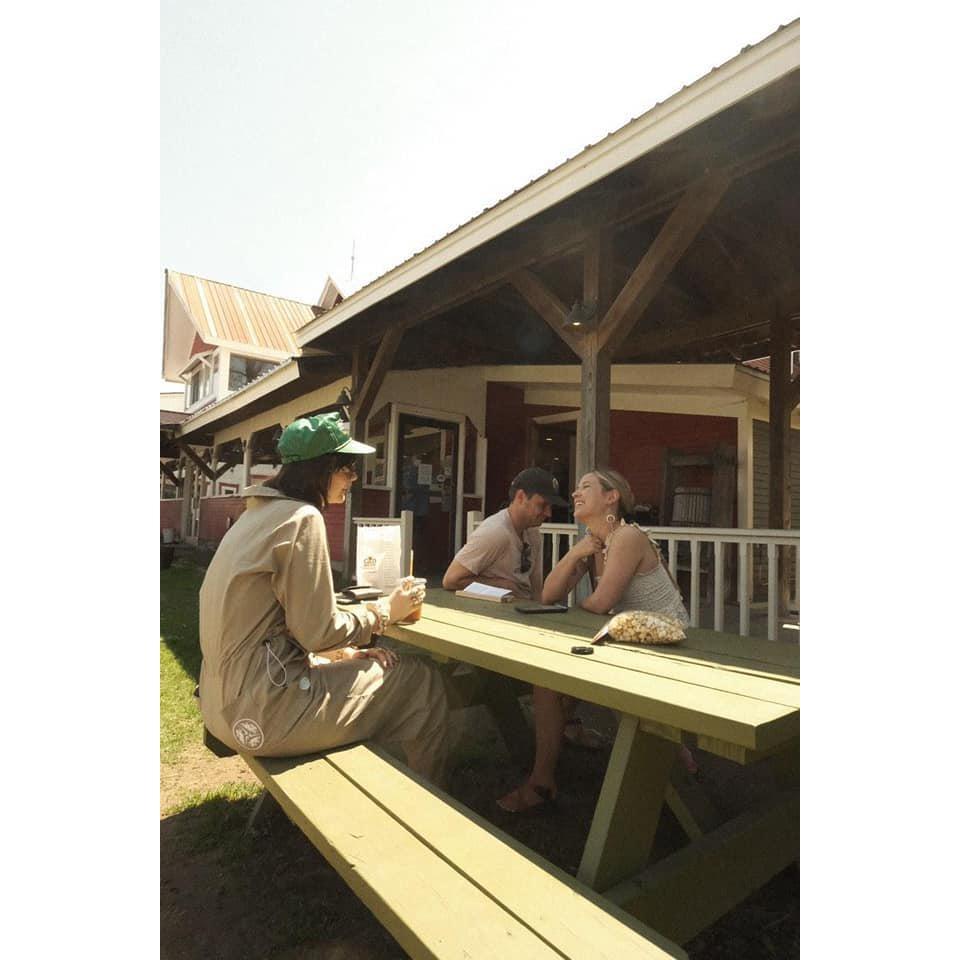 Showing Elle and Keesh around VT
