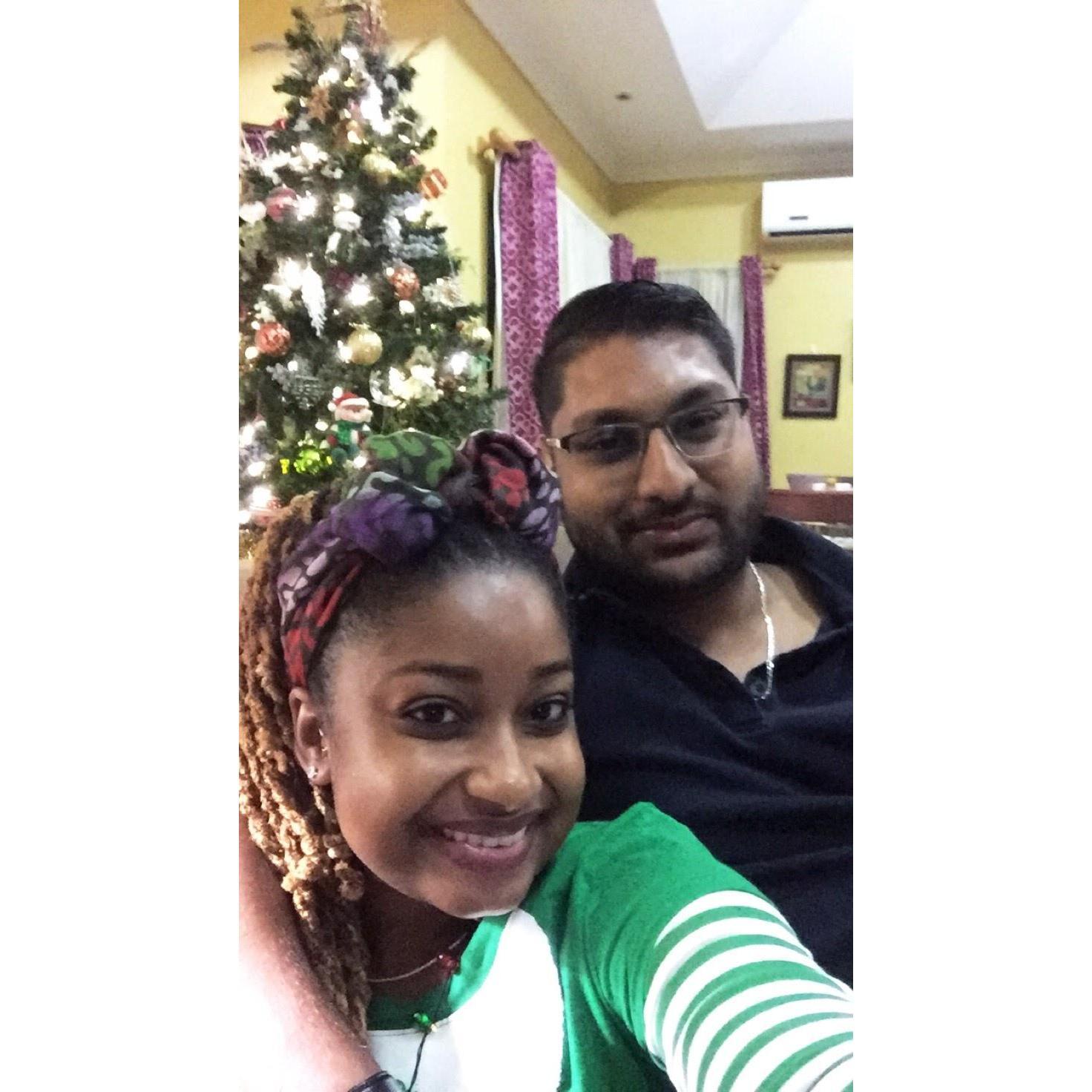 Christmas house party in Trinidad