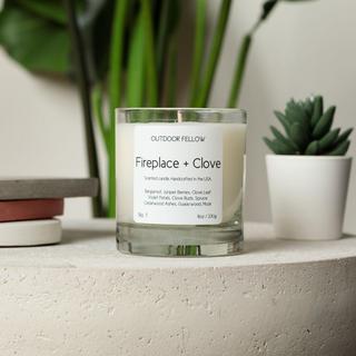 Fireplace & Clove Candle