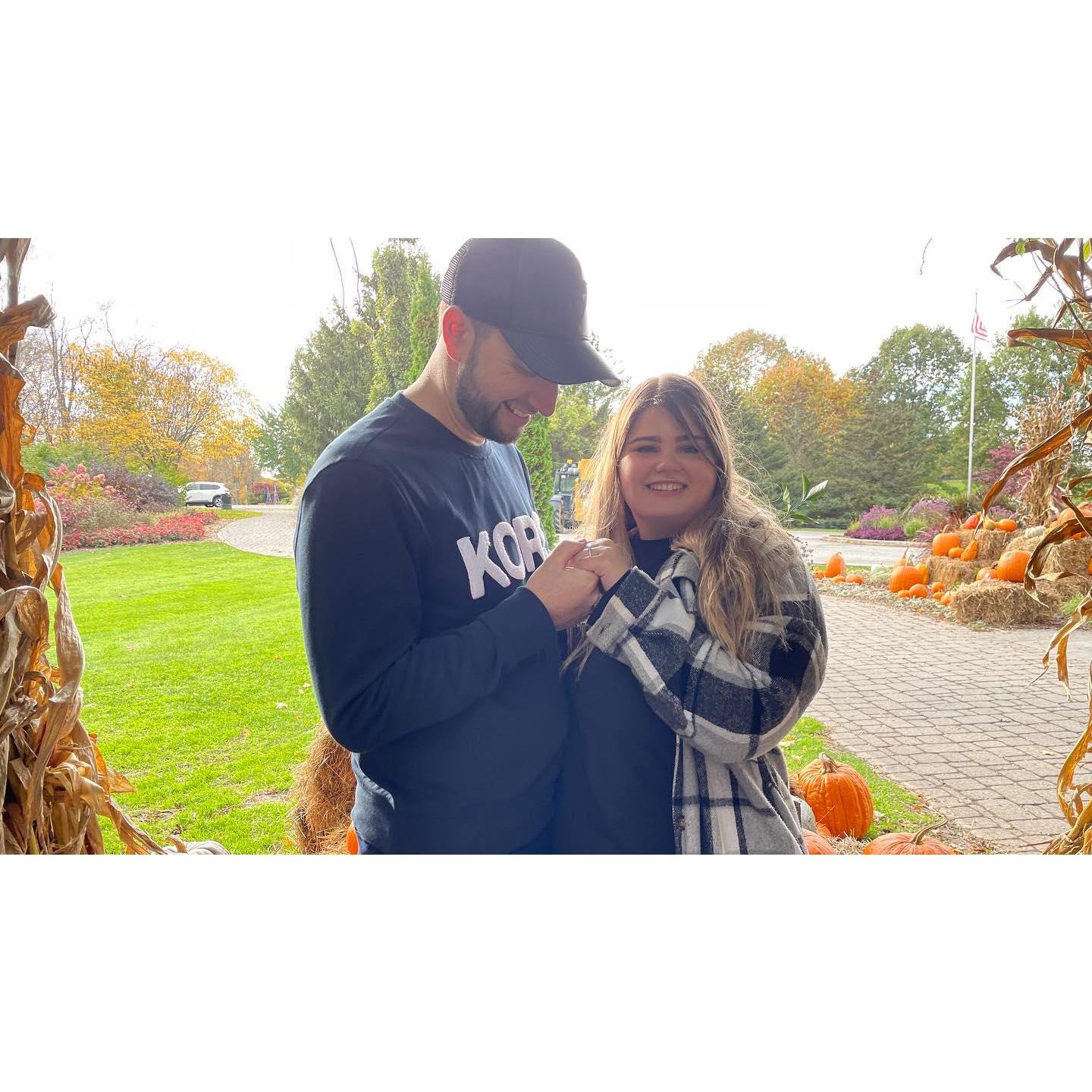 October 21st, 2023 - The day he proposed