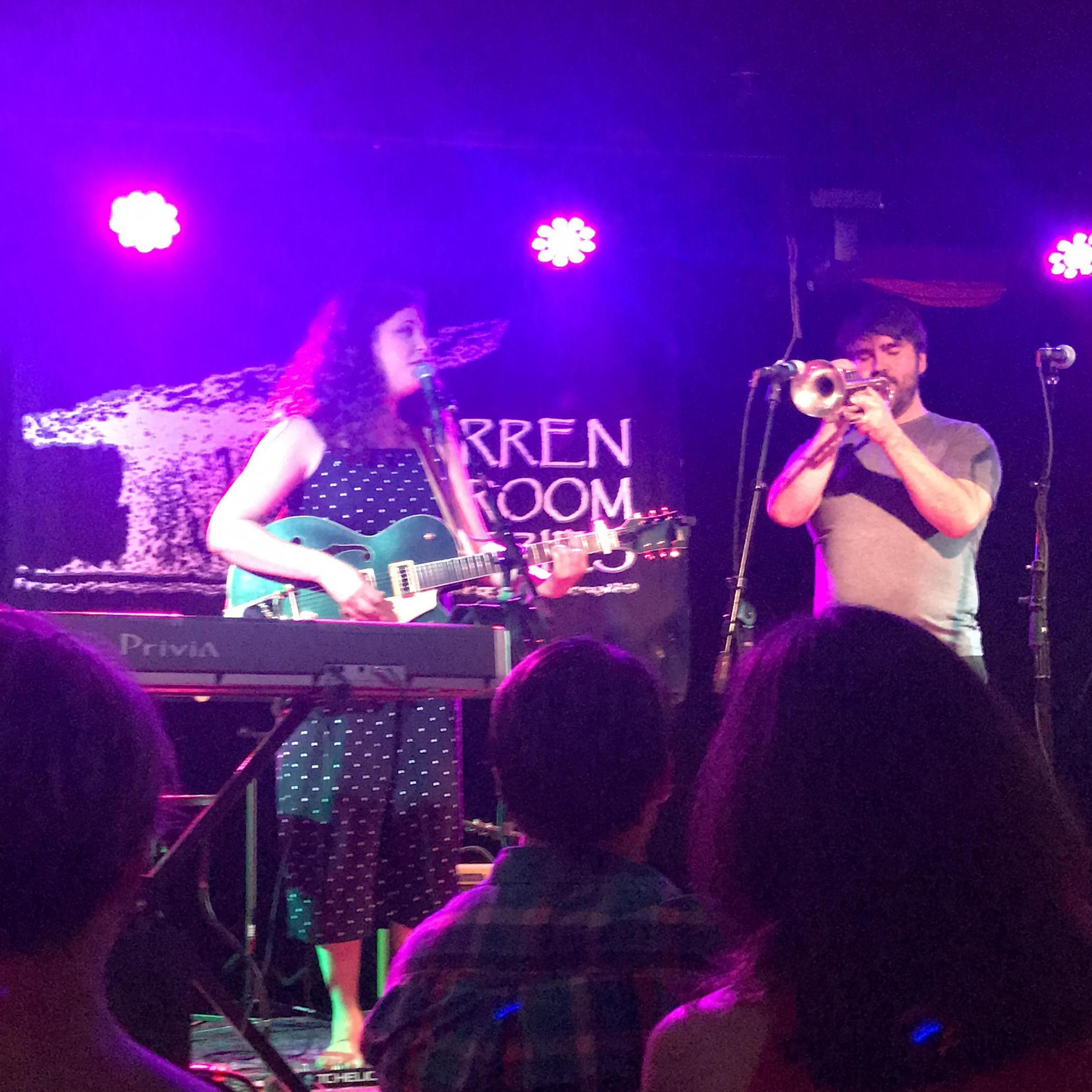 Performing together in Somerville, MA to a sold out crowd in 2019.