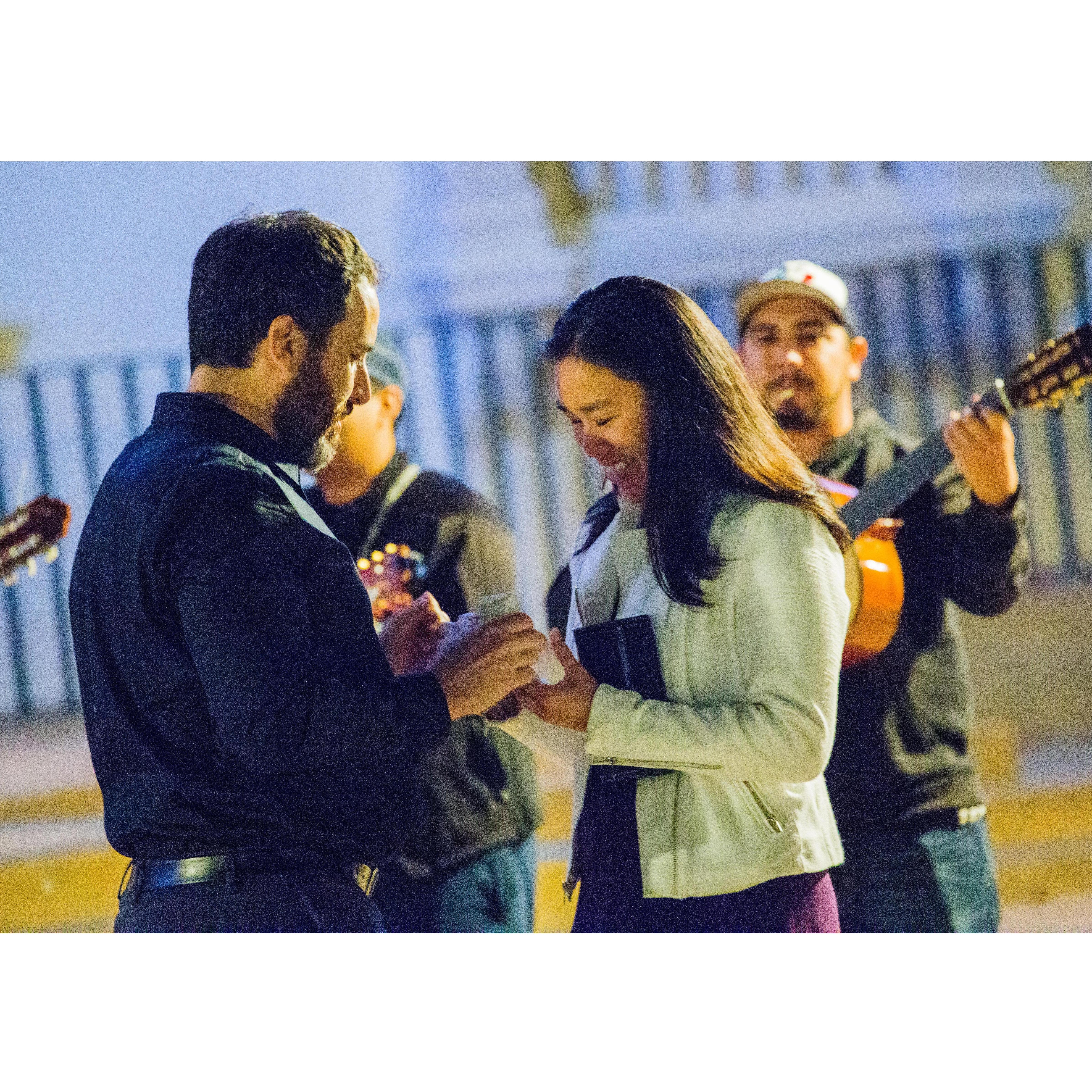 Our engagement at Balboa Park, 2016