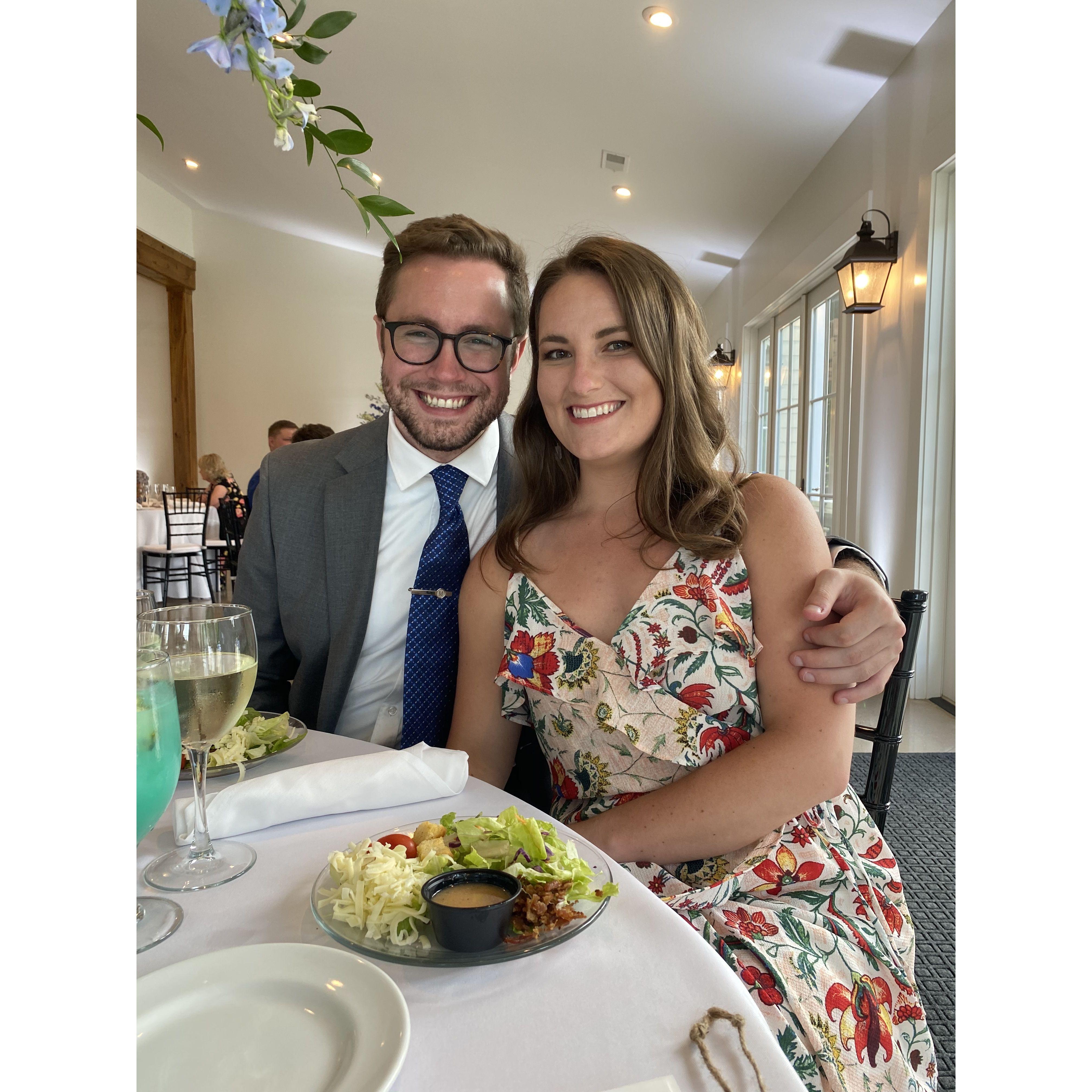 We've been each other's wedding date for over 4 years!
