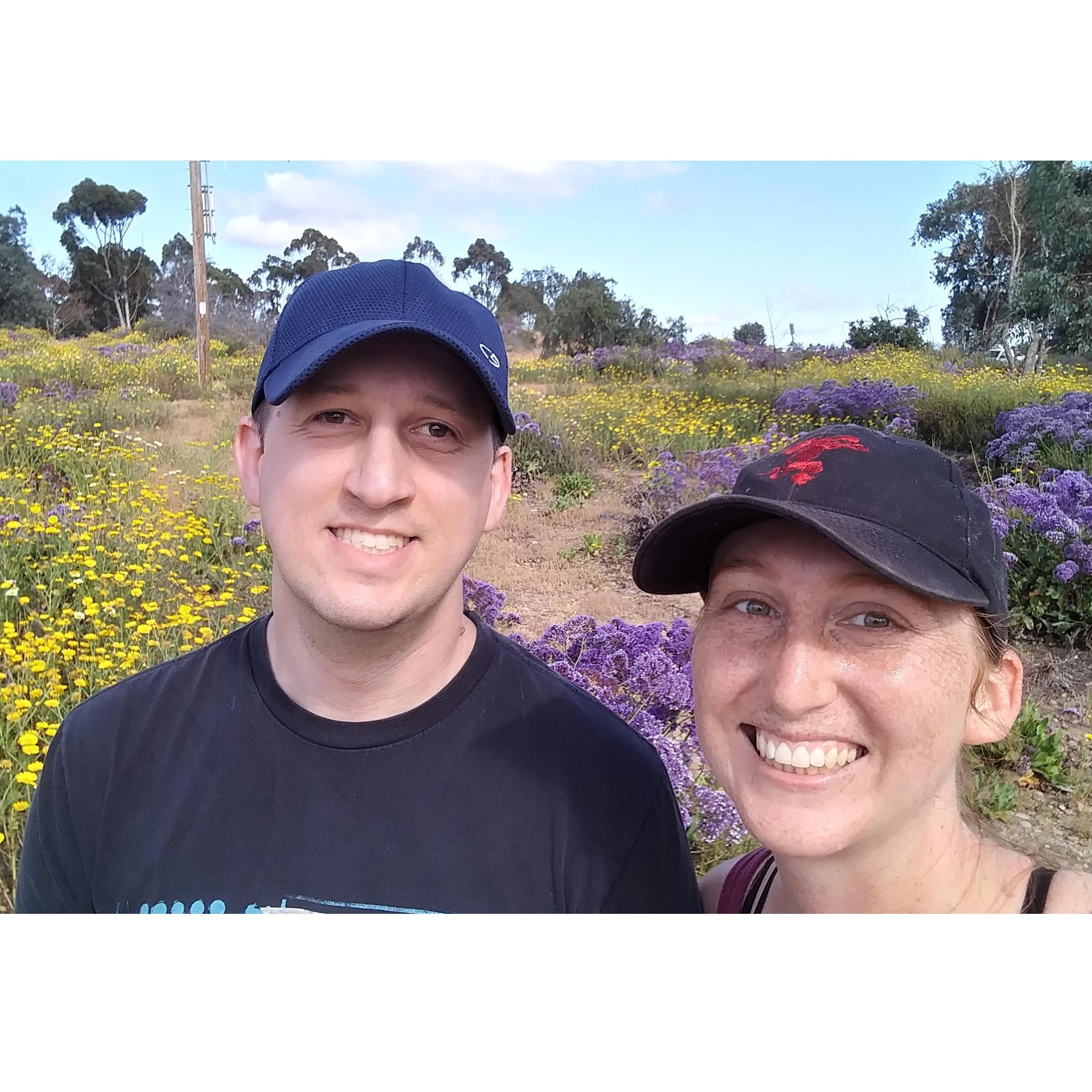 Training for half marathon by Chollas Park April 2019