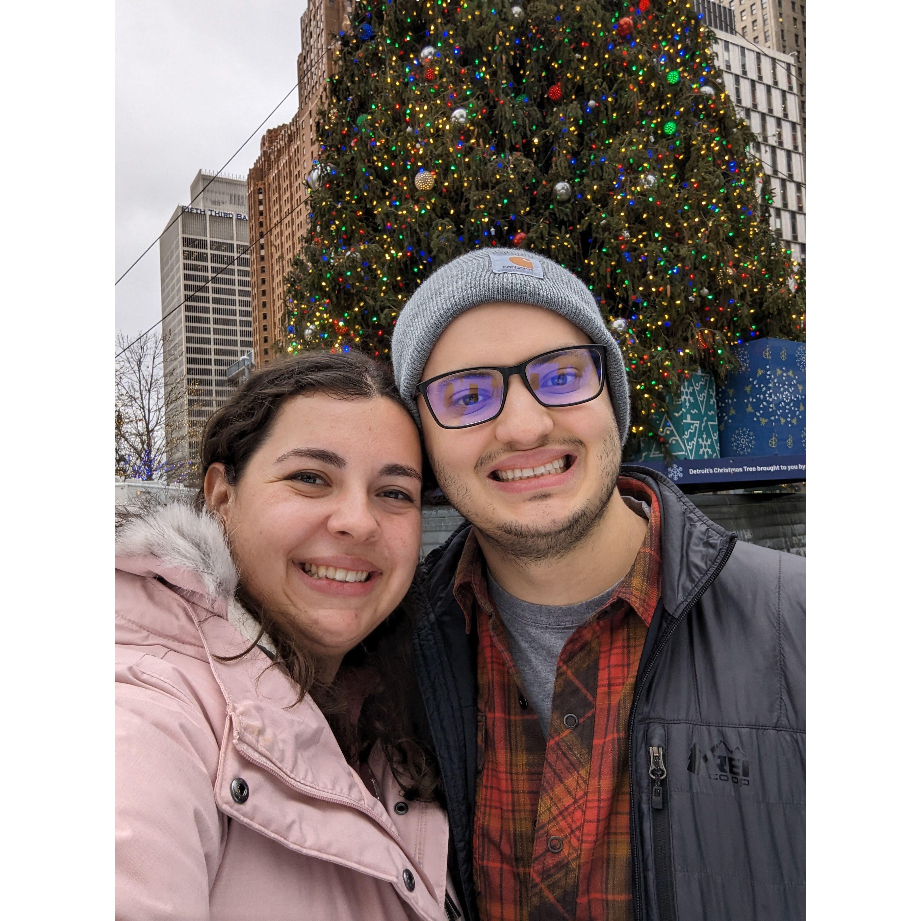 First Christmas in Detroit!