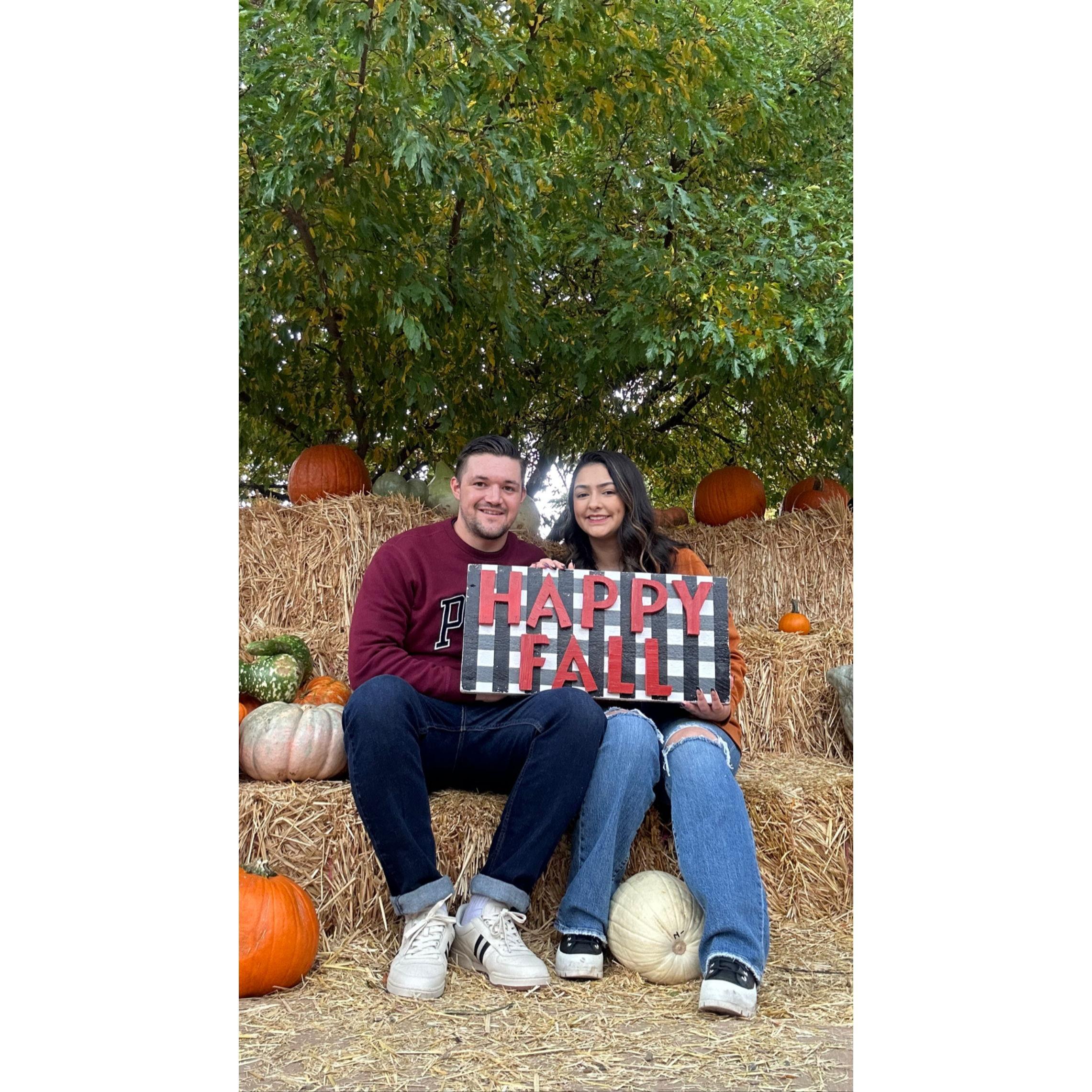 First Pumpkin Patch!