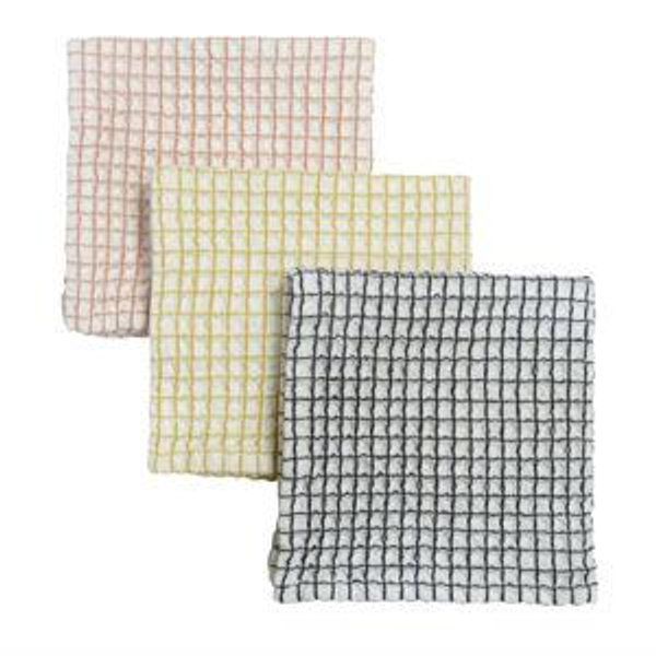 Waffle Weave Dishcloths 3 Count - World Market