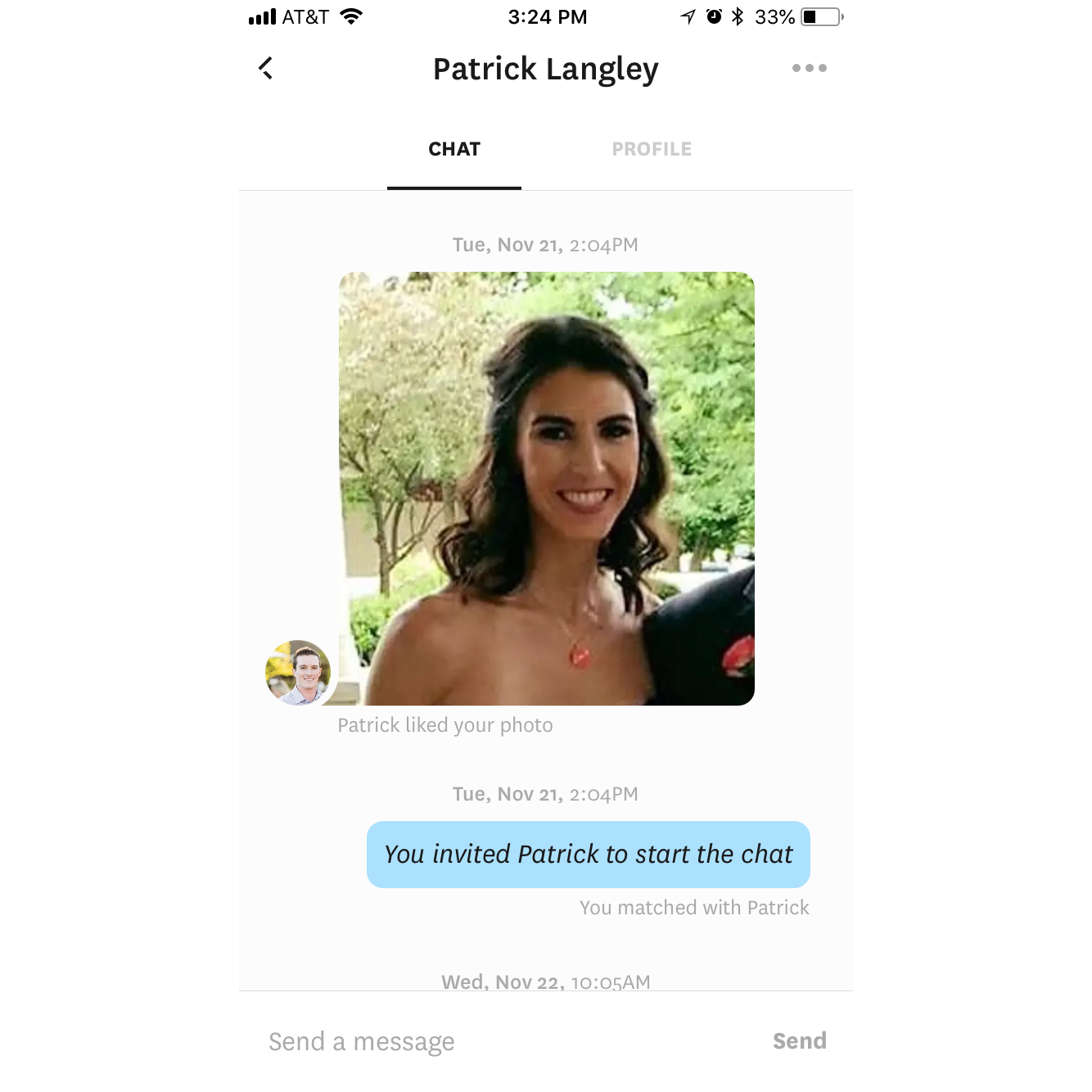 It all started with Hinge...