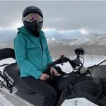 Snowmobiling