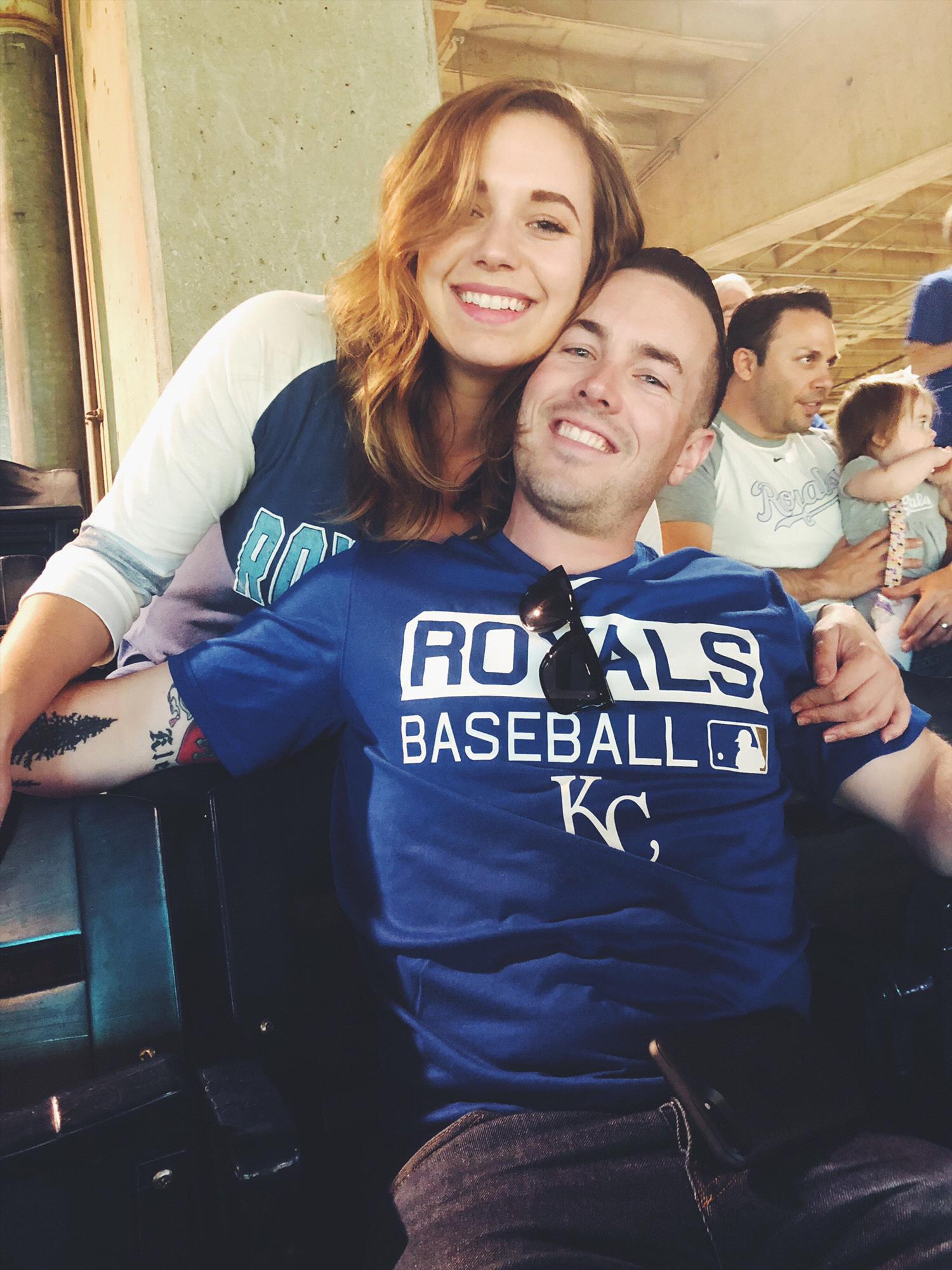 Our first Royals game together!