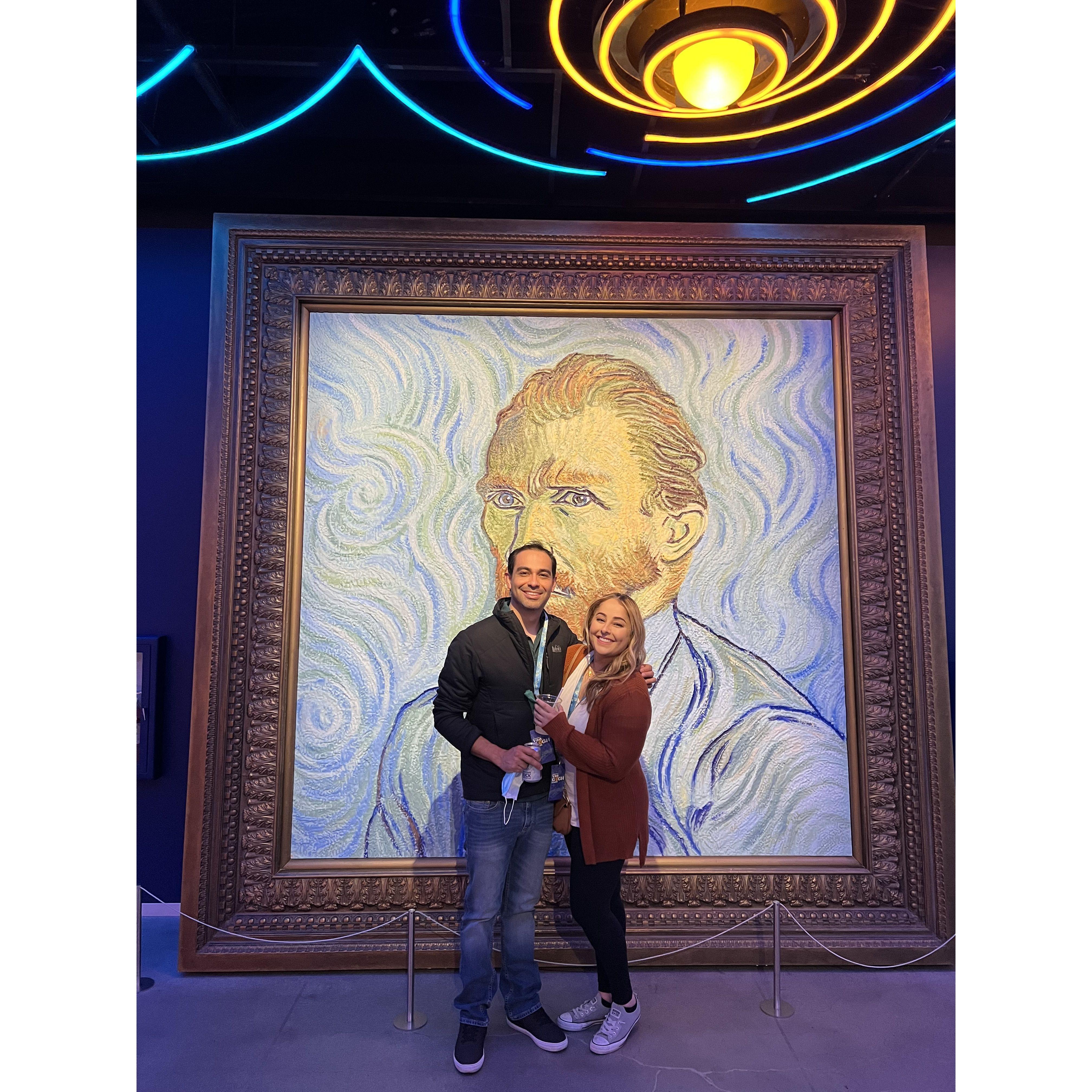 Van Gogh art exhibit 03/2022