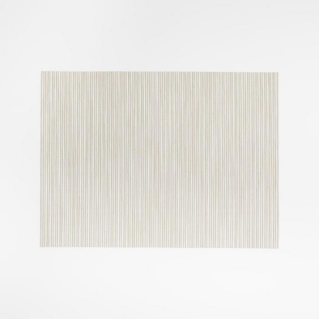 Chilewich ® Ridge Neutral Vinyl Placemat