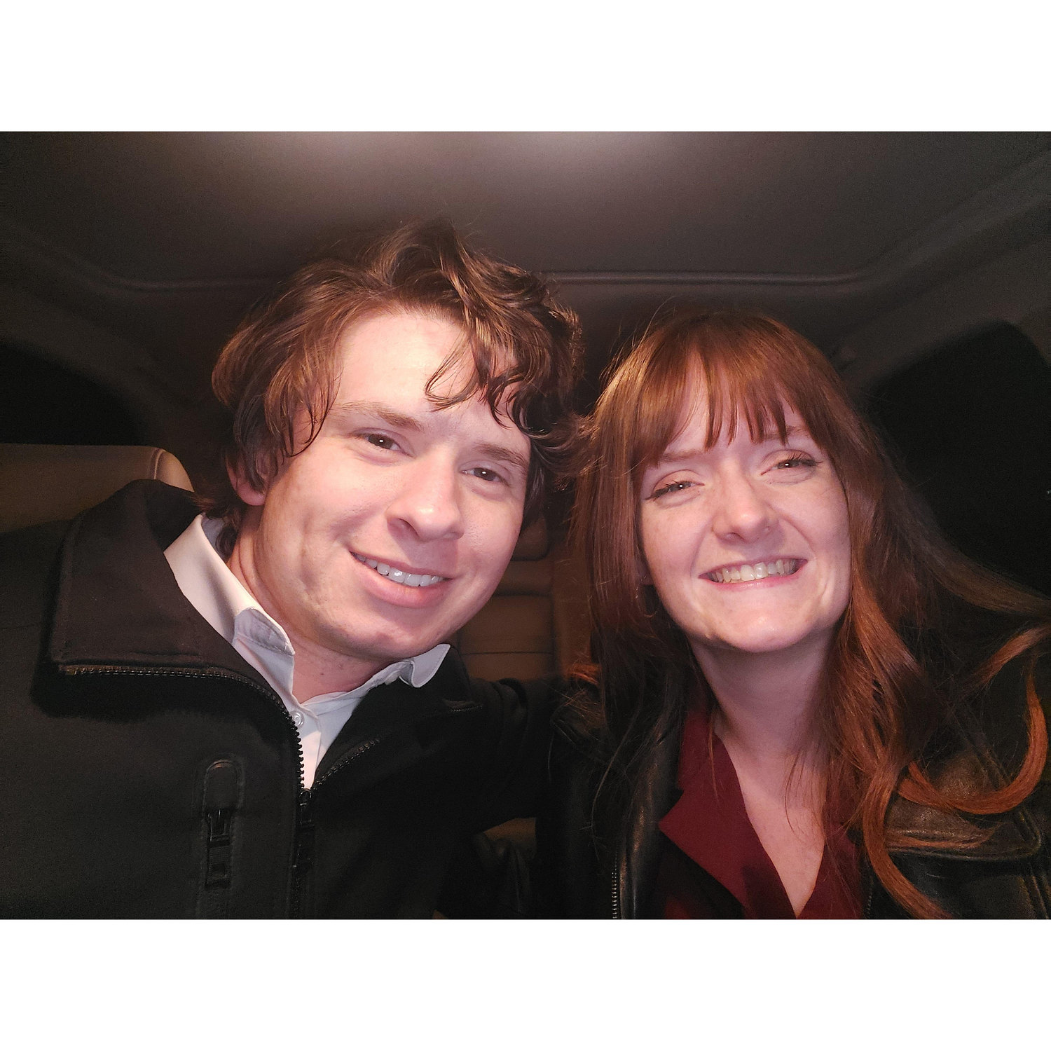 Our first picture together, Valentine's Day 2024.