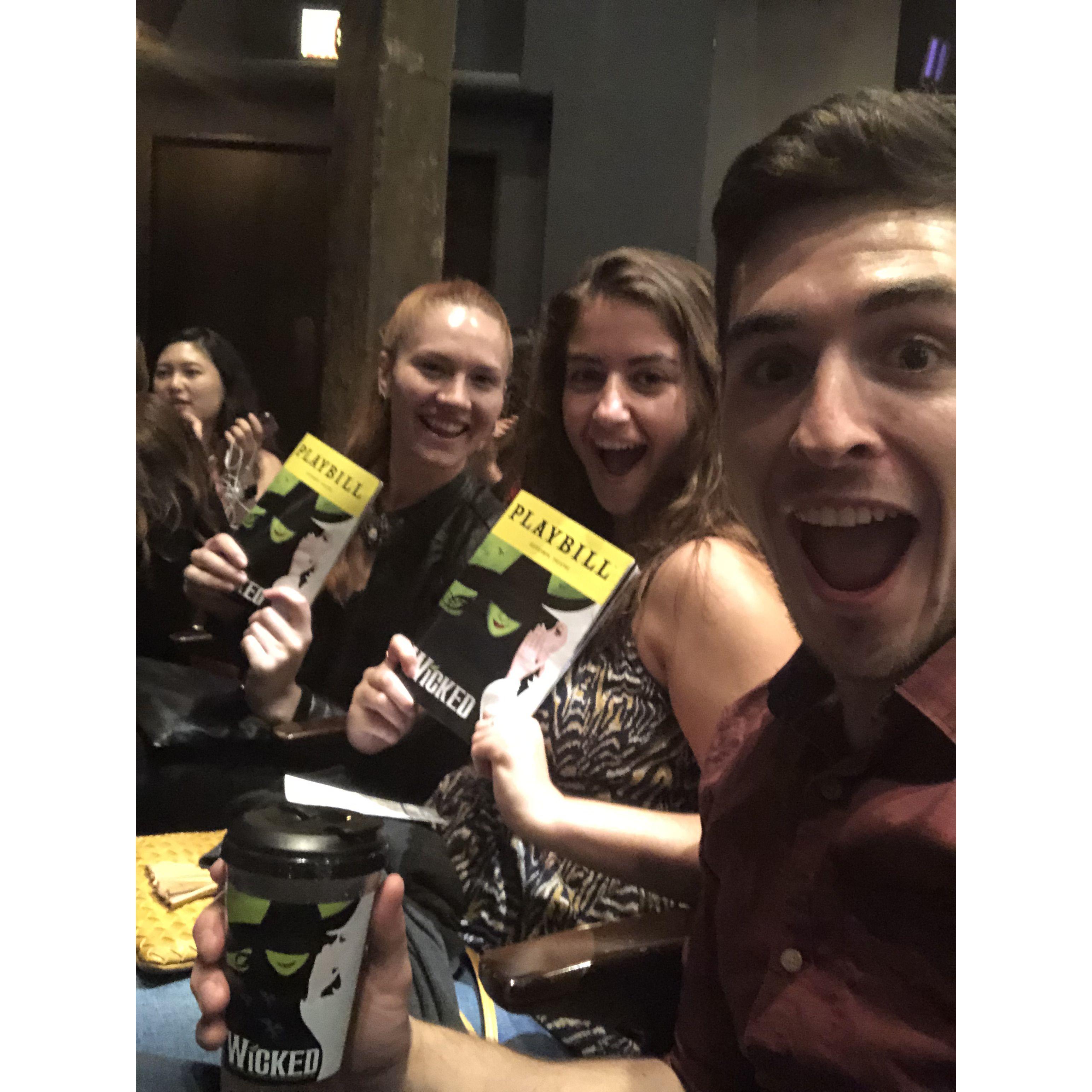 Will's first Broadway musical - a big deal.