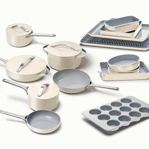 Ceramic Non-Stick Cookware: Non-Toxic Pots and Pans | Caraway