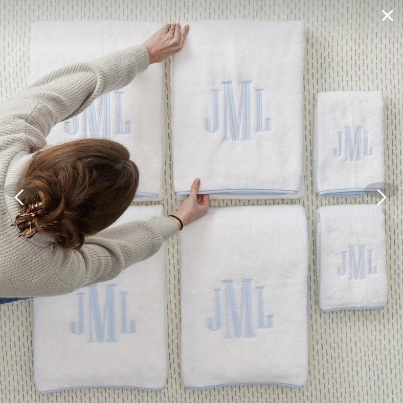 Weezie towels for our home