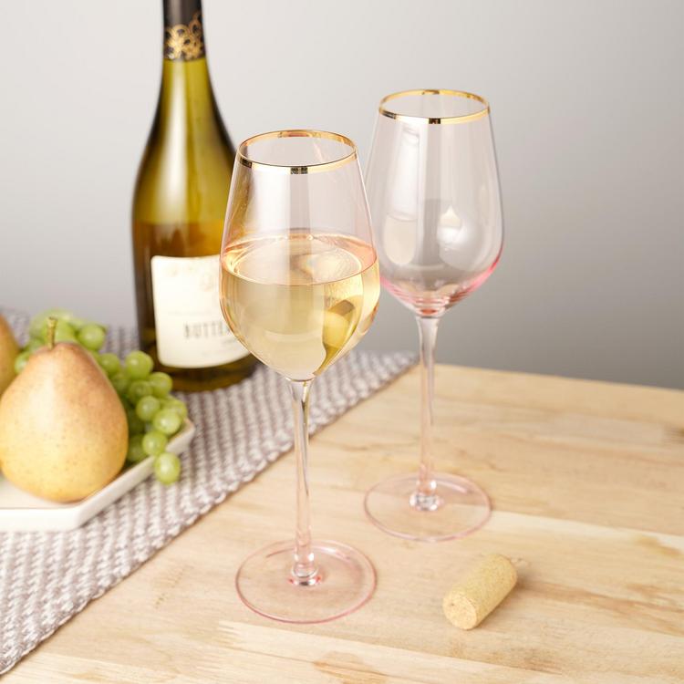 Wine Party Set of 2 White Wine Glasses