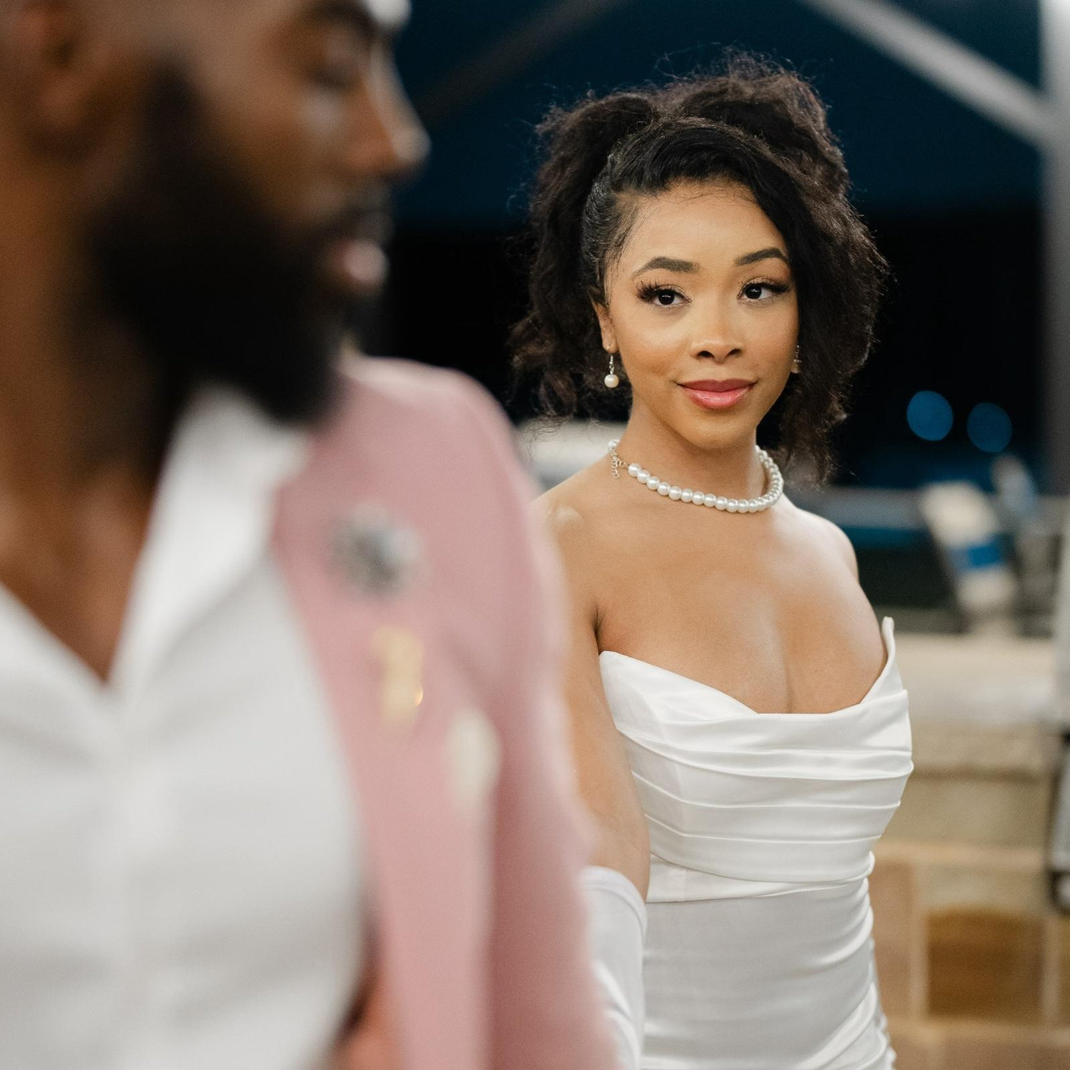 He led, as she followed…