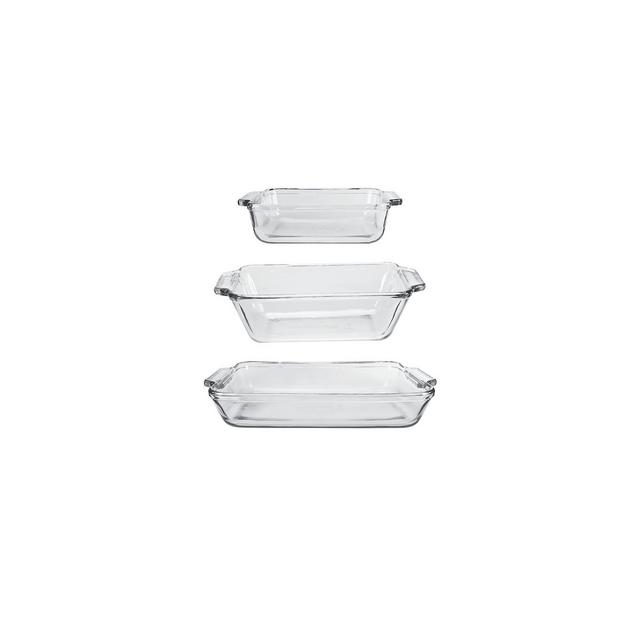 Anchor Hocking® 3-Piece Preferred Glass Bakeware Set