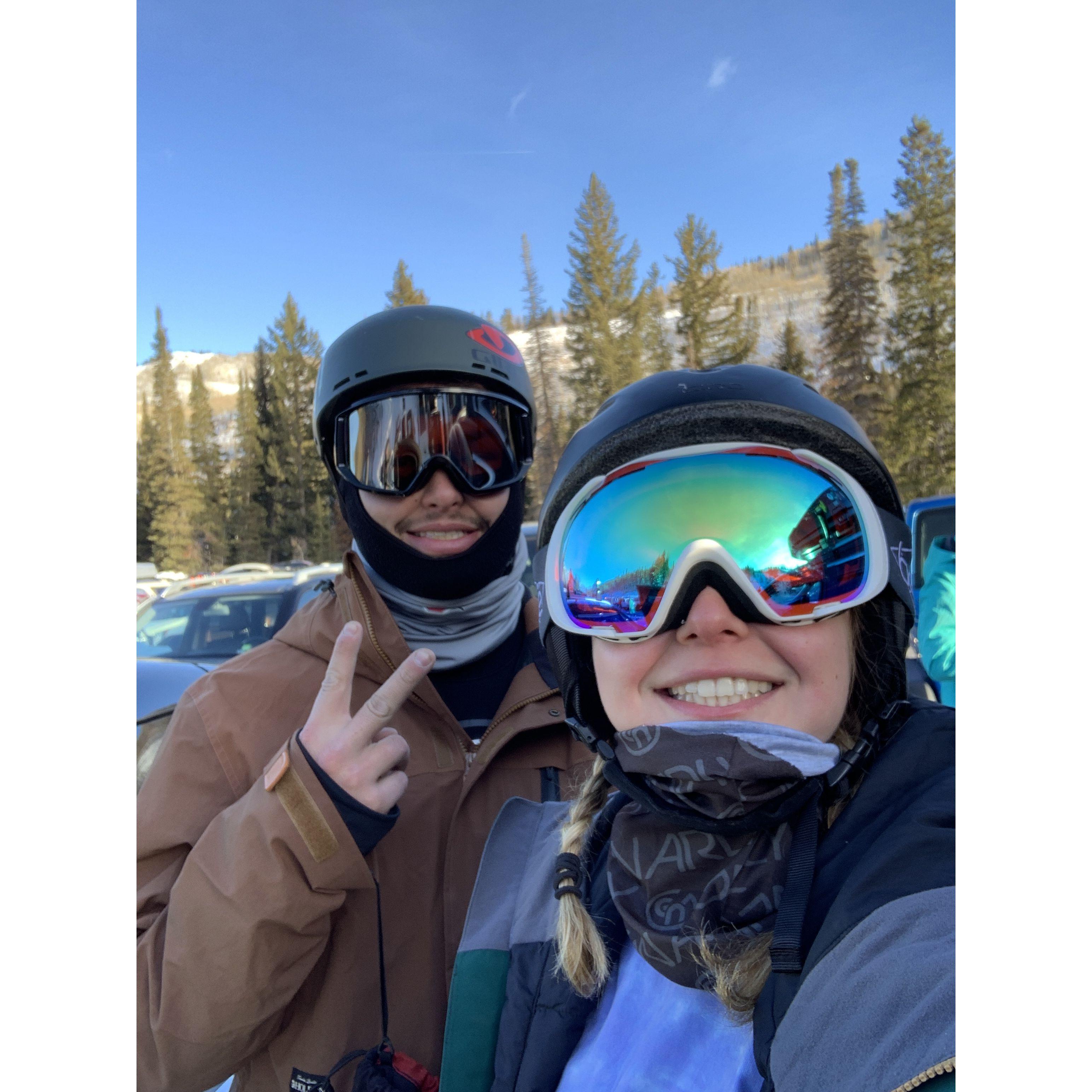 Our first ski season