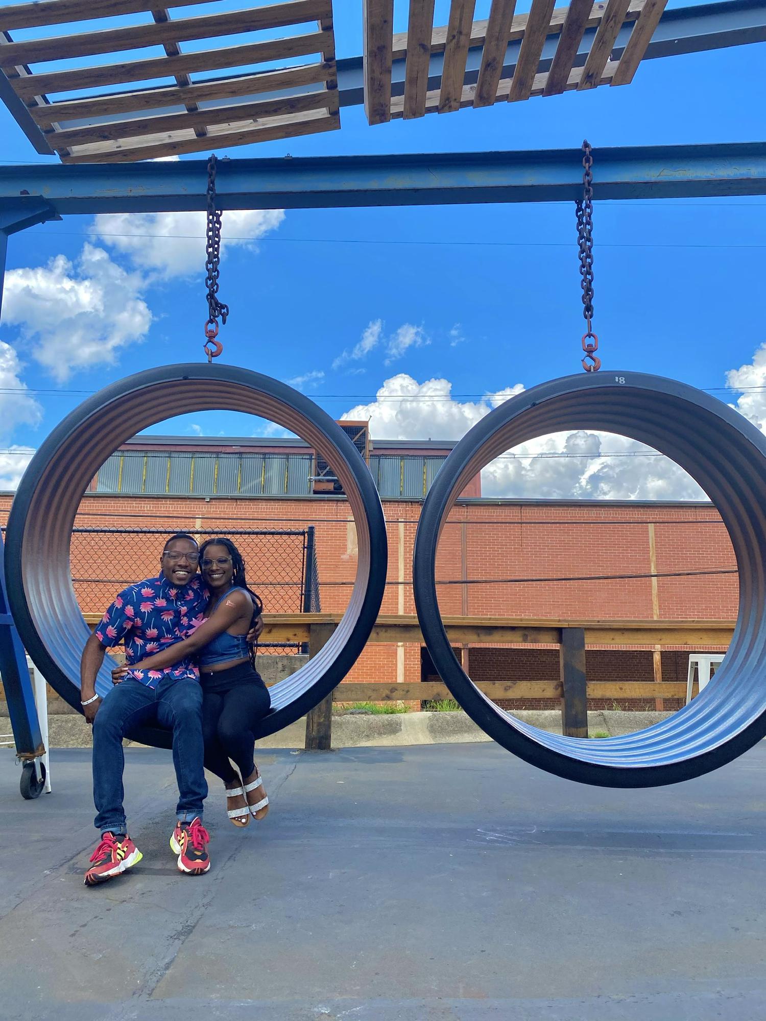 On my birthday he took me to Charlotte and I had the best time ever!