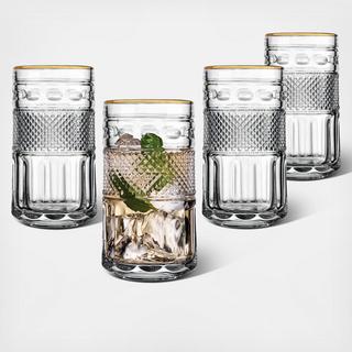 Juniper Highball Glass, Set of 4