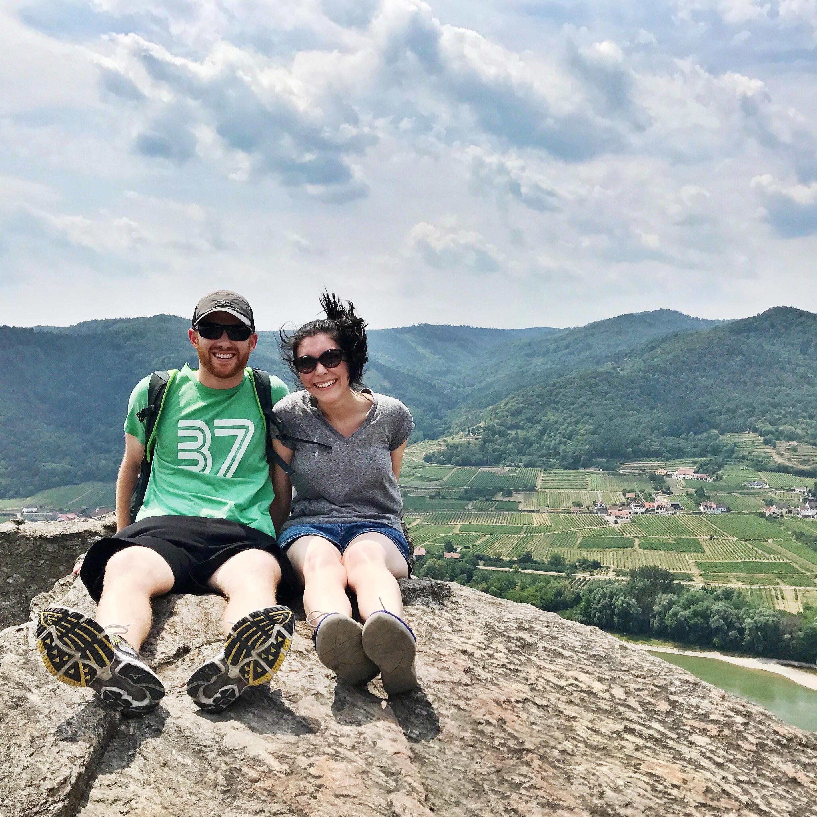 Our first international trip together was to Austria--we both passed the travel buddy test with flying colors!