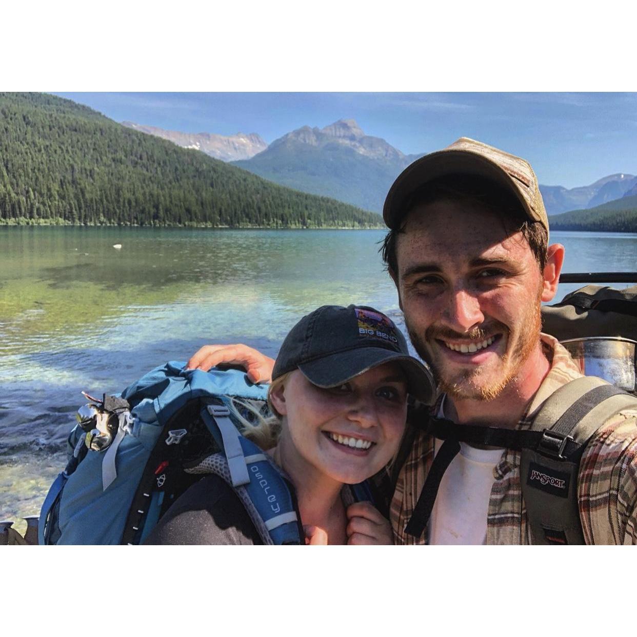 One of many Montana backpacking trips