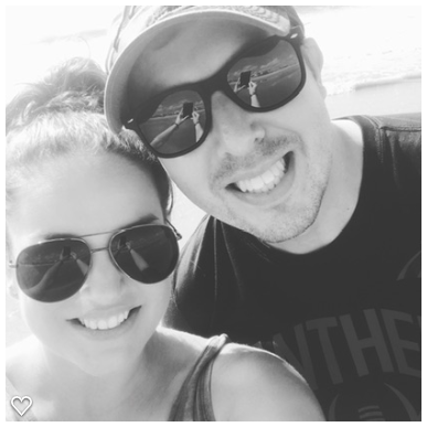 One of our first selfies in Charleston. This was our first vacation together about three months in