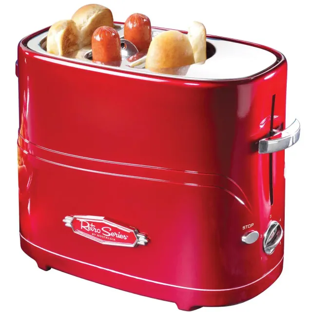 Nostalgia Pop-Up Hot Dog Toaster