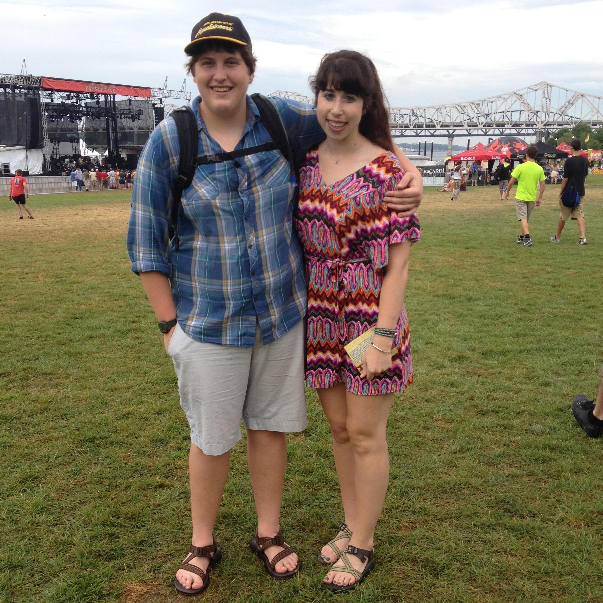 Forecastle music festival (maybe 2014)