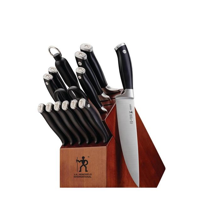 J.A. Henckels Forged Elite 15 Piece Knife Block Set