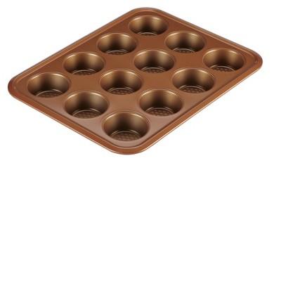 Ayesha Curry™ Bakeware 12cup Muffin Pan Copper