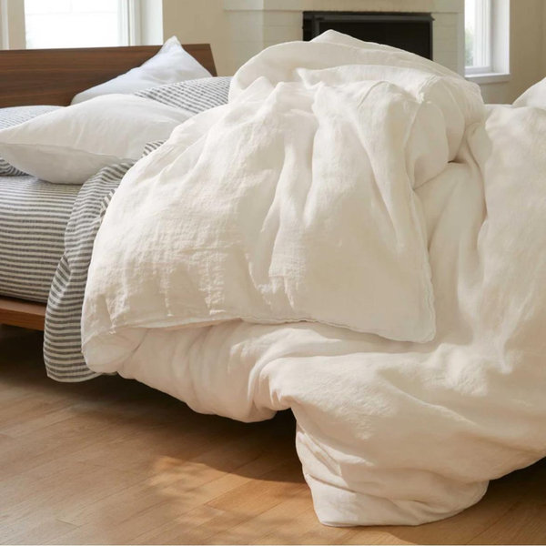 Washed Linen Duvet Cover