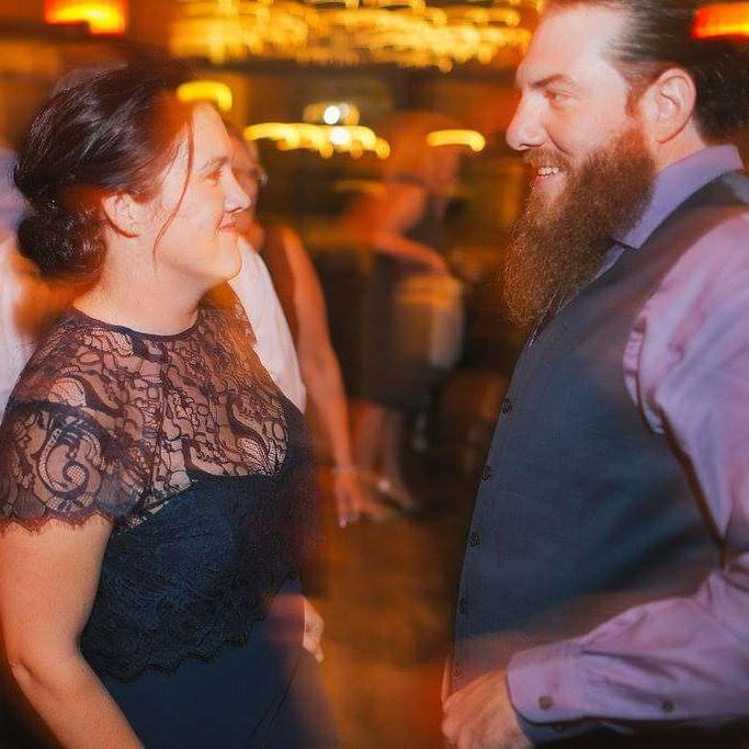 Dancing at Marissa's wedding