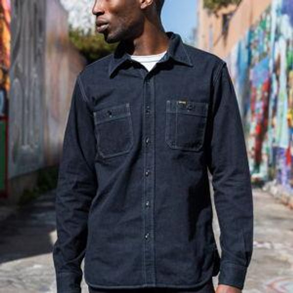 Denim Workshirt - Teddy