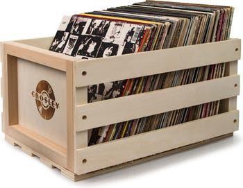 Record Storage Crate