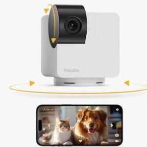 PETCUBE Cam 360 Wi-Fi Pet Camera, White - Chewy.com